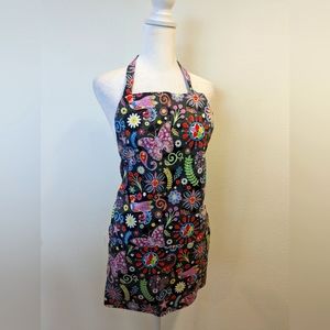 Pop Floral Chefs Apron